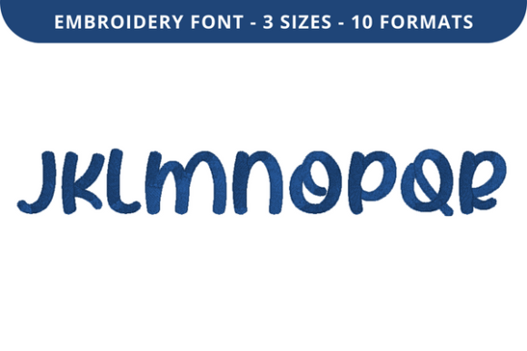 Megahs Font J to R: A High-Quality Embroidery Font for Personalized, Professional Results