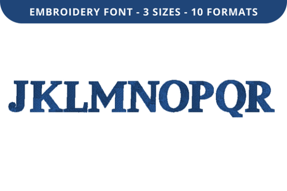 Moon Dance Font J to R: A Thoughtful Choice for Embroidery Personalization