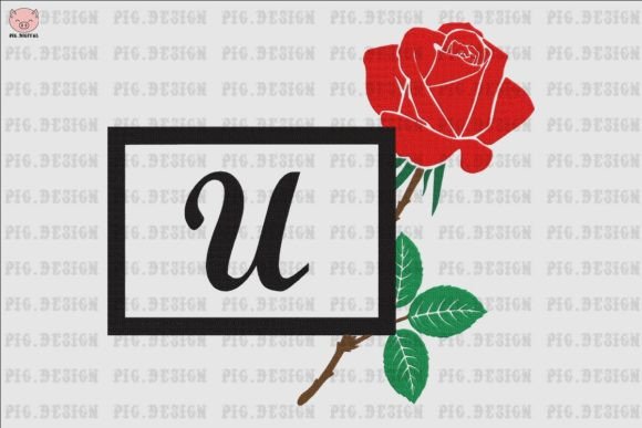 Rose Font U and Rose Font U Embroidery: The Perfect Way to Decorate Your Beautiful Embroidery Projects